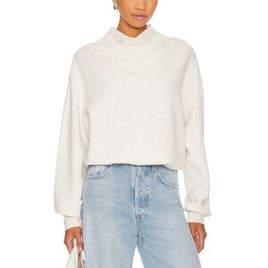 Betsy sweatshirt in ivory marl
